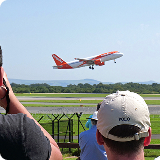 Plane taking off