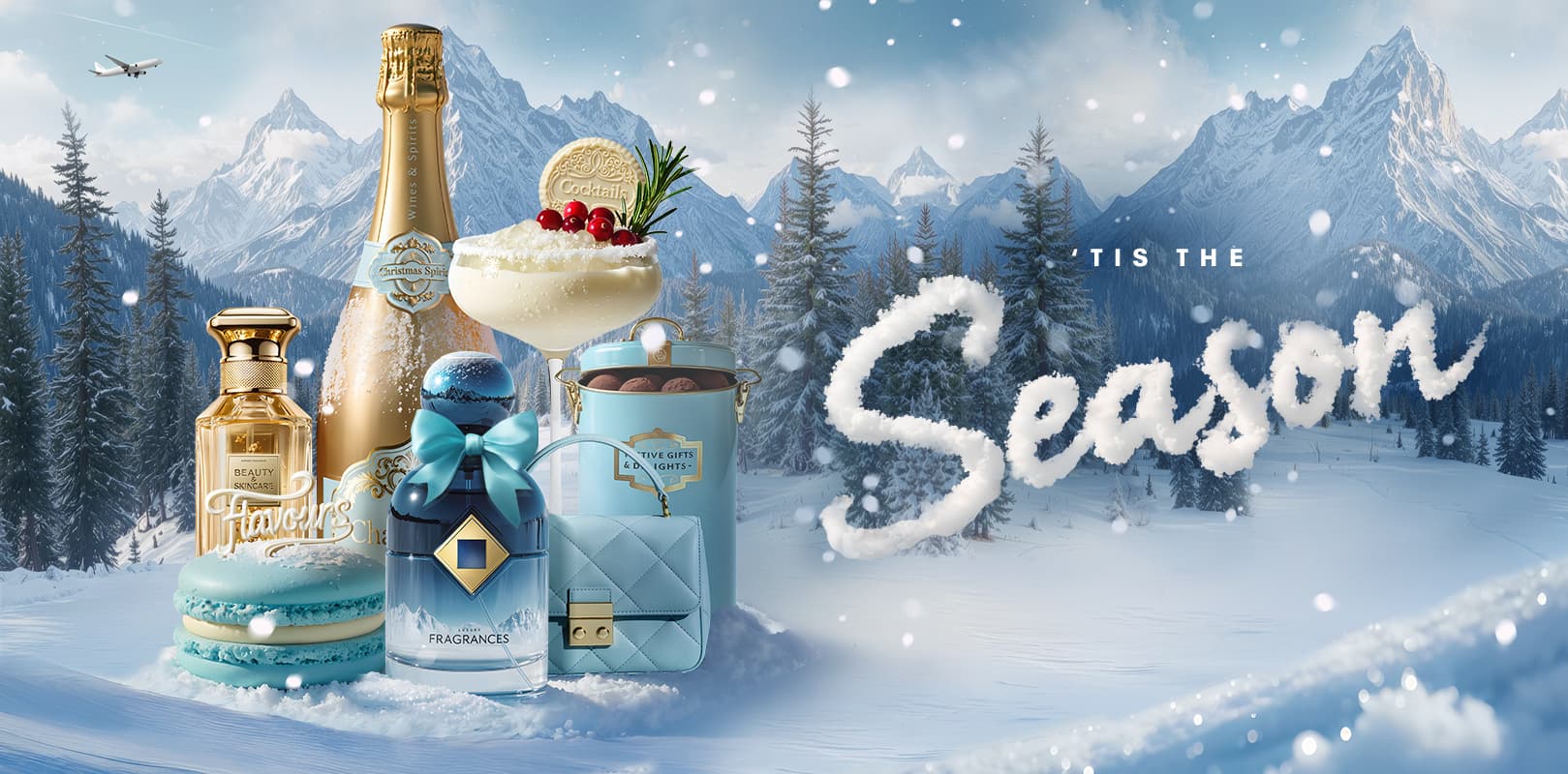 London Stansted Airport Christmas campaign