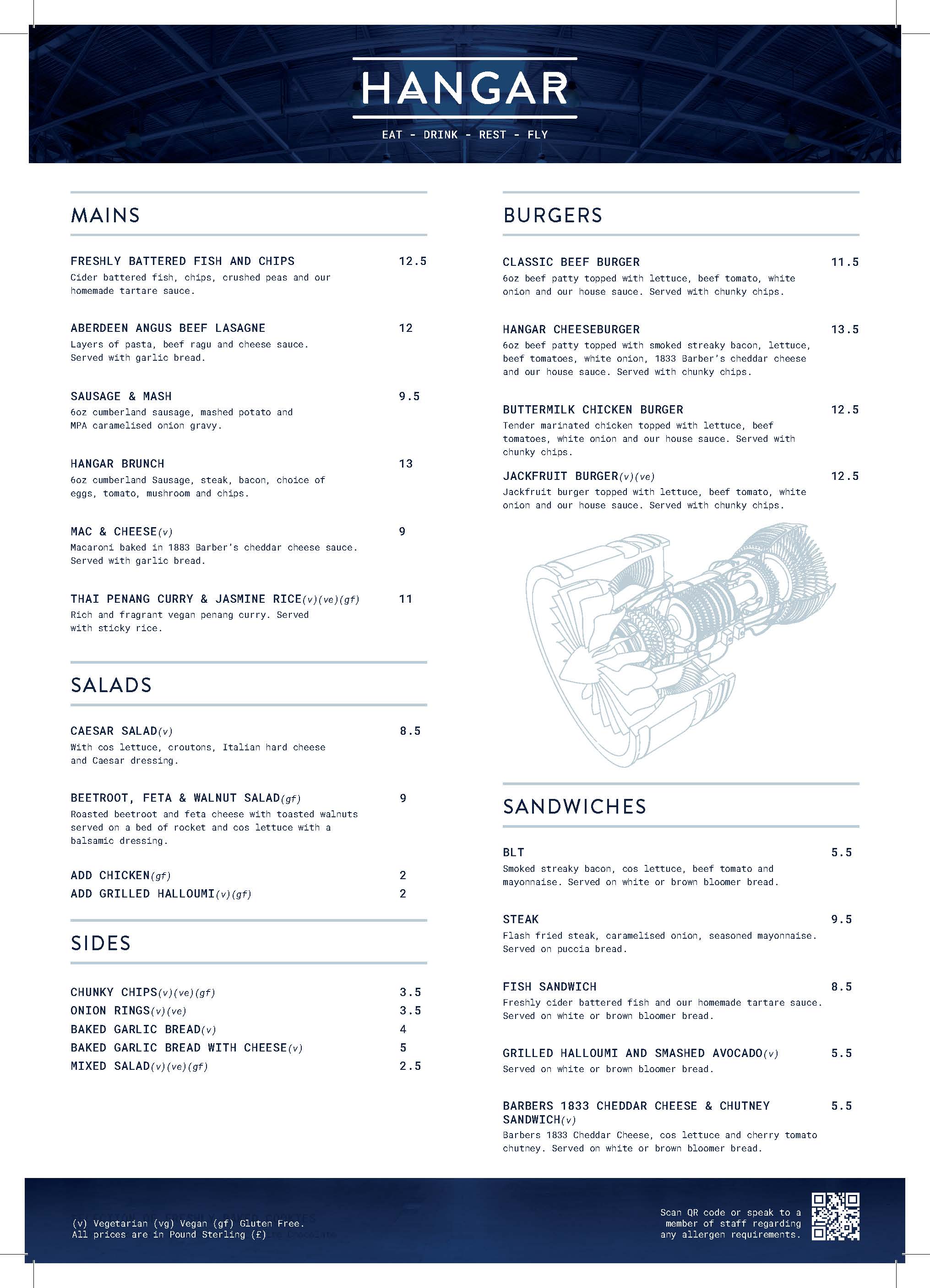 Hangar Restaurant Manchester Airport