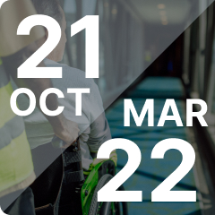 Airport performance report October - March 2021-2022