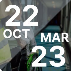 Airport performance report October - March 2022-2023