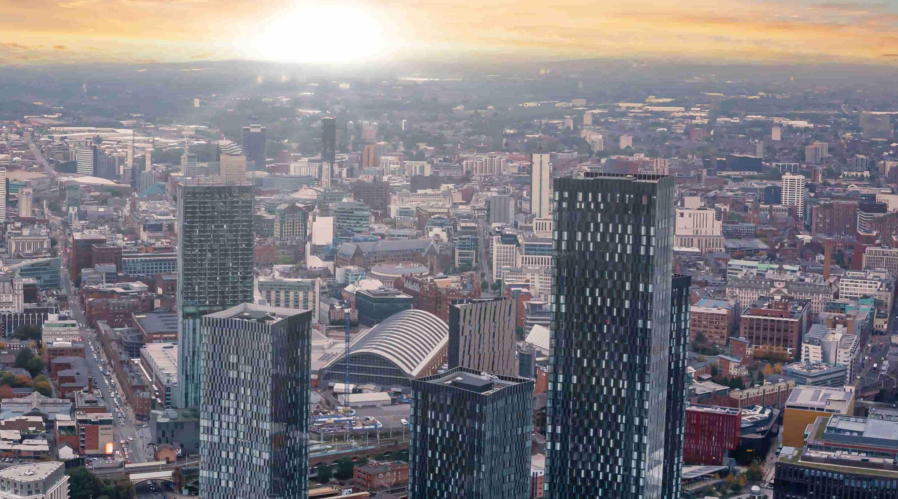 Manchester skyline
