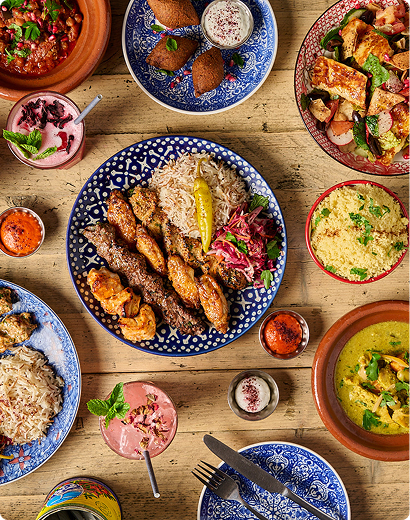 Comptoir Libanias main menu