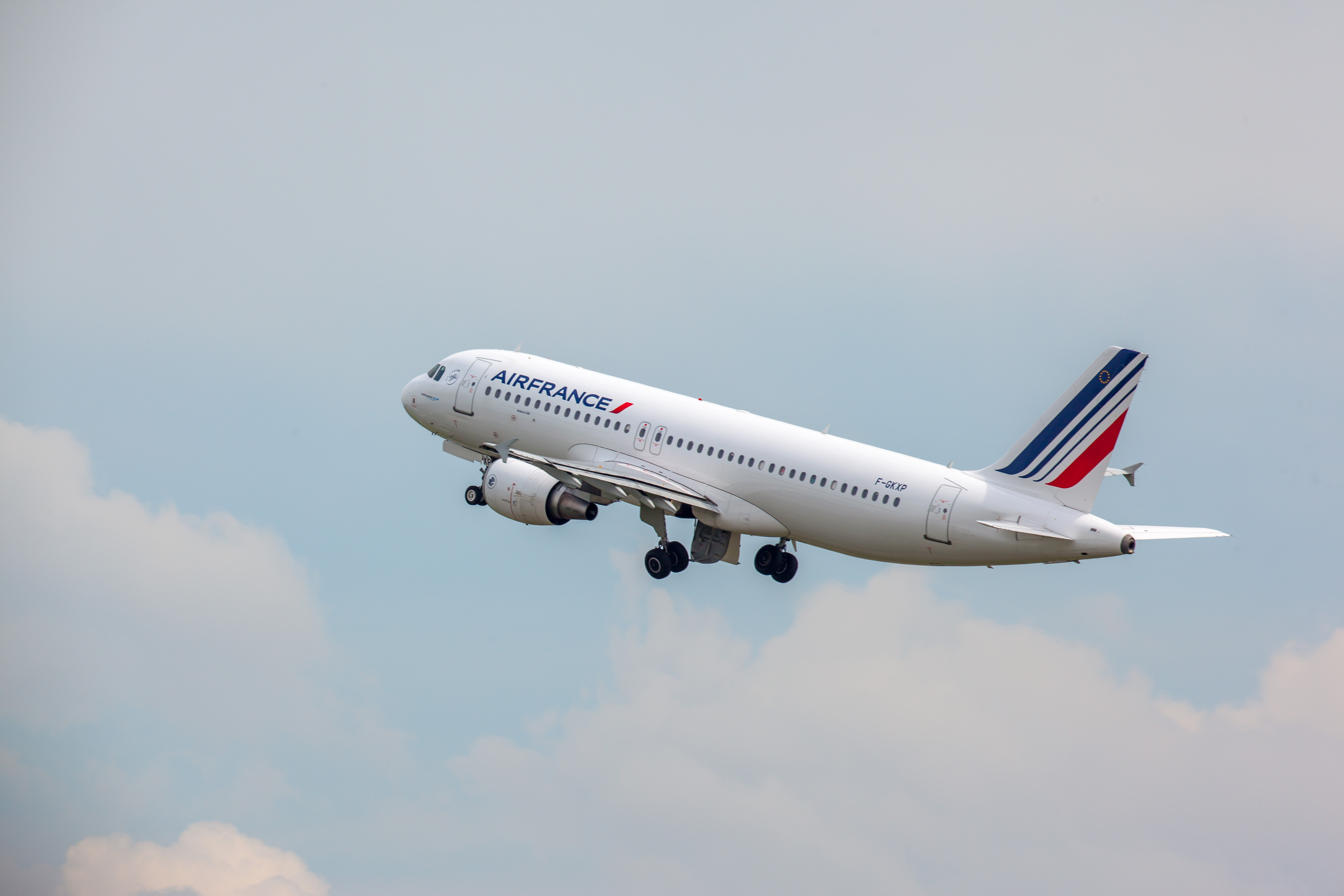 A320 Air France marketing card