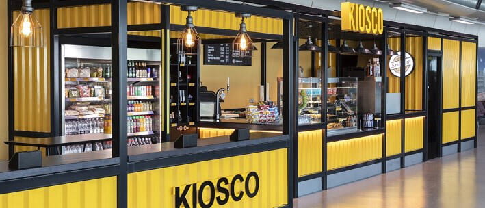 Kiosco at Manchester Airport