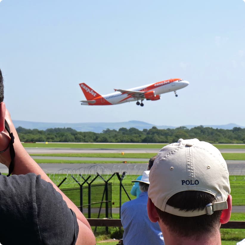 Plane taking off