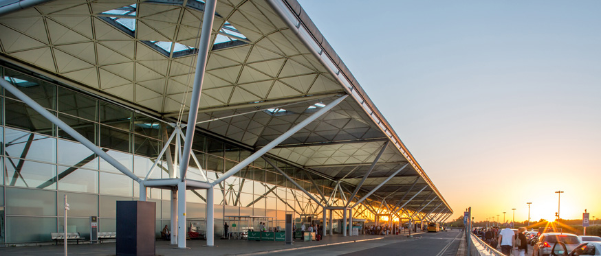 Stansted terminal building